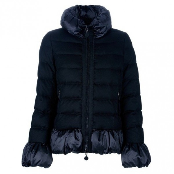 Moncler Donna Giù cappotto Bubble Decorazione scuro verde Outlet M1149